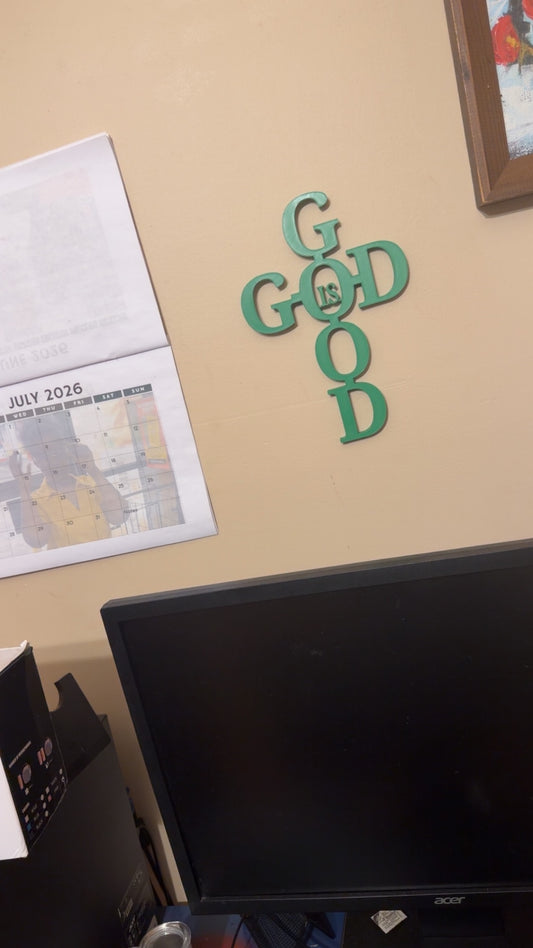 God Is Good Decor