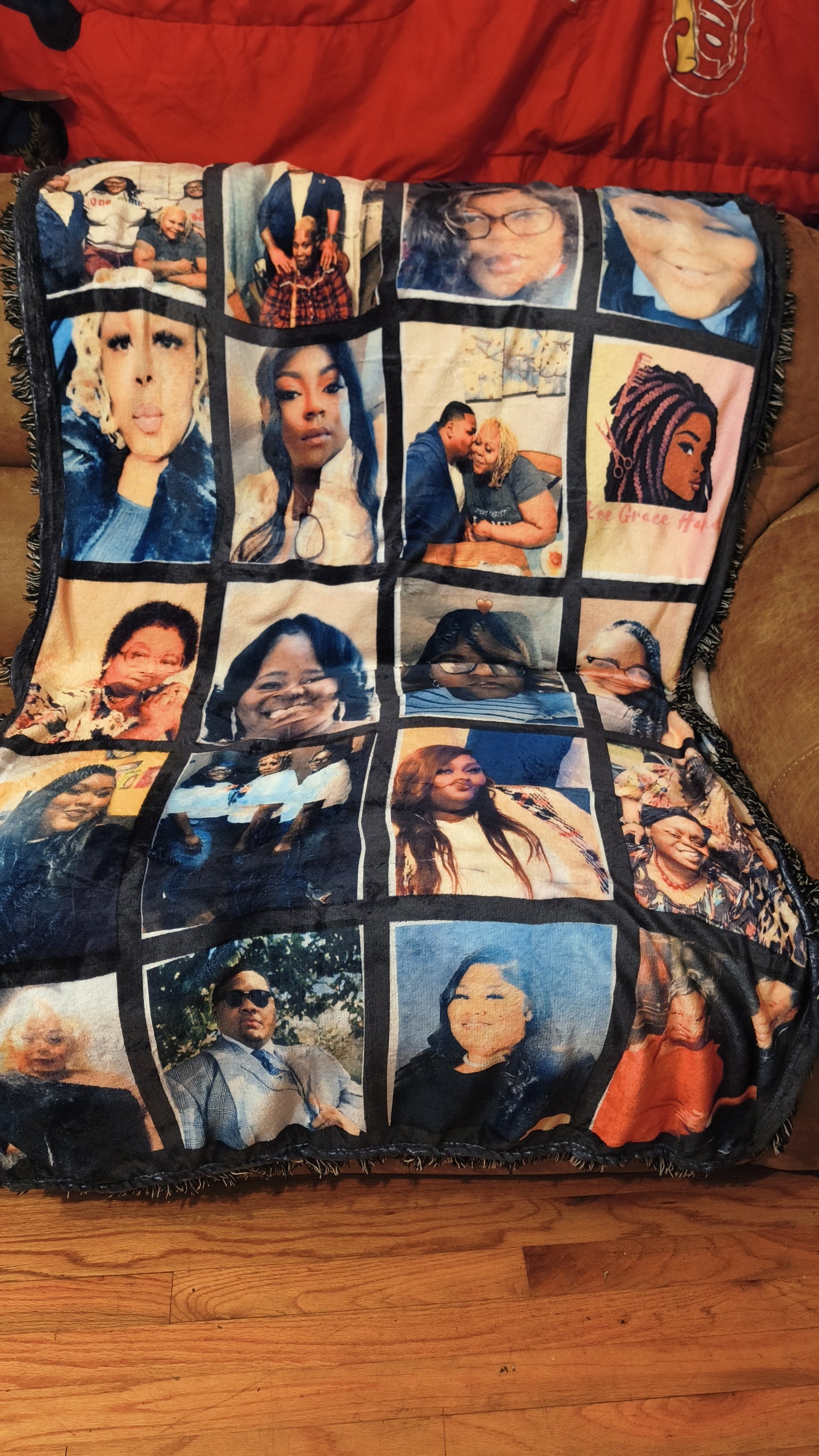 Personalized Blanket (20 photos)