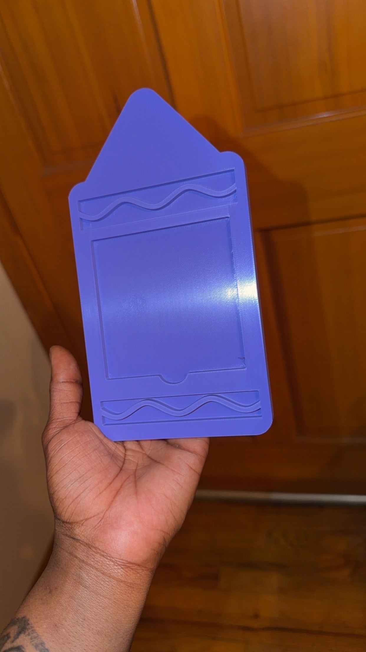 Crayon Sticky Note Holder