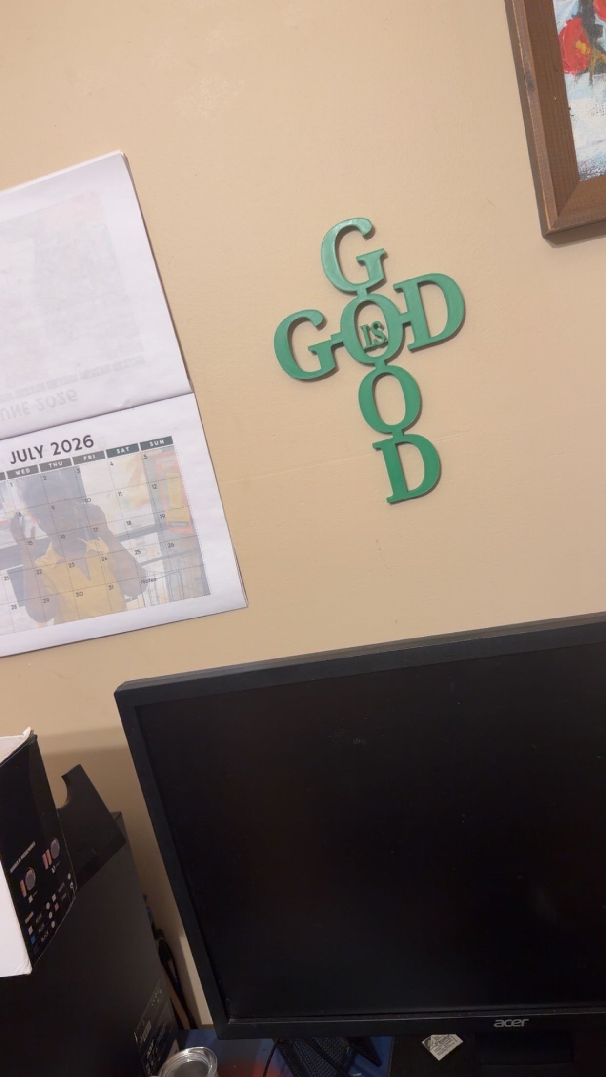 God Is Good Decor