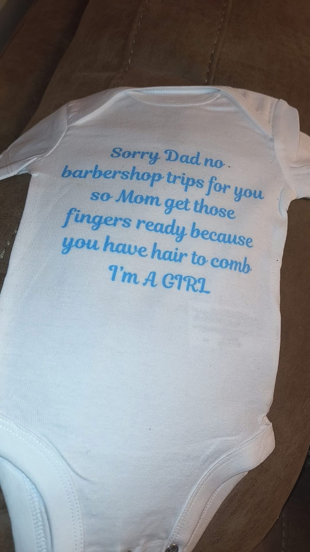 Baby Announcement Onesie