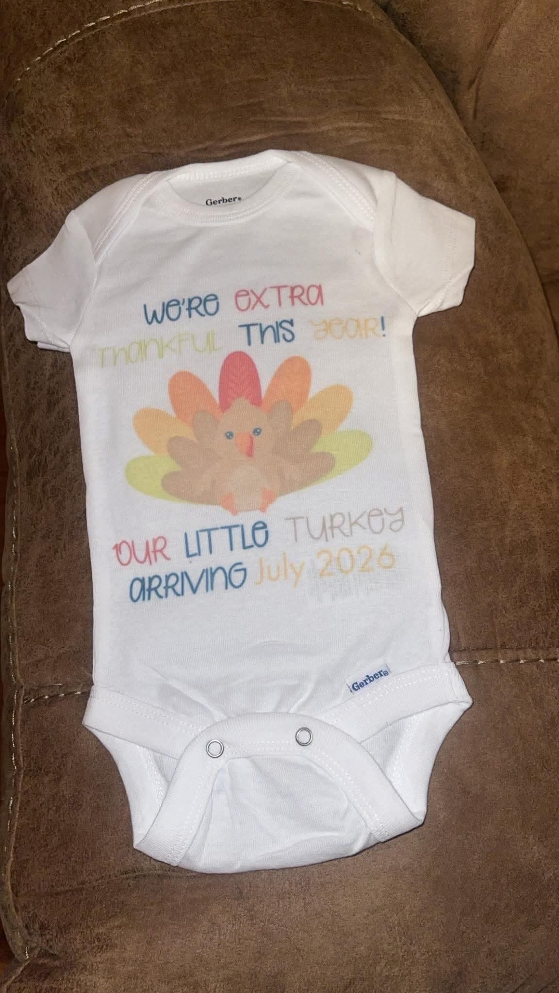 Baby Announcement Onesie