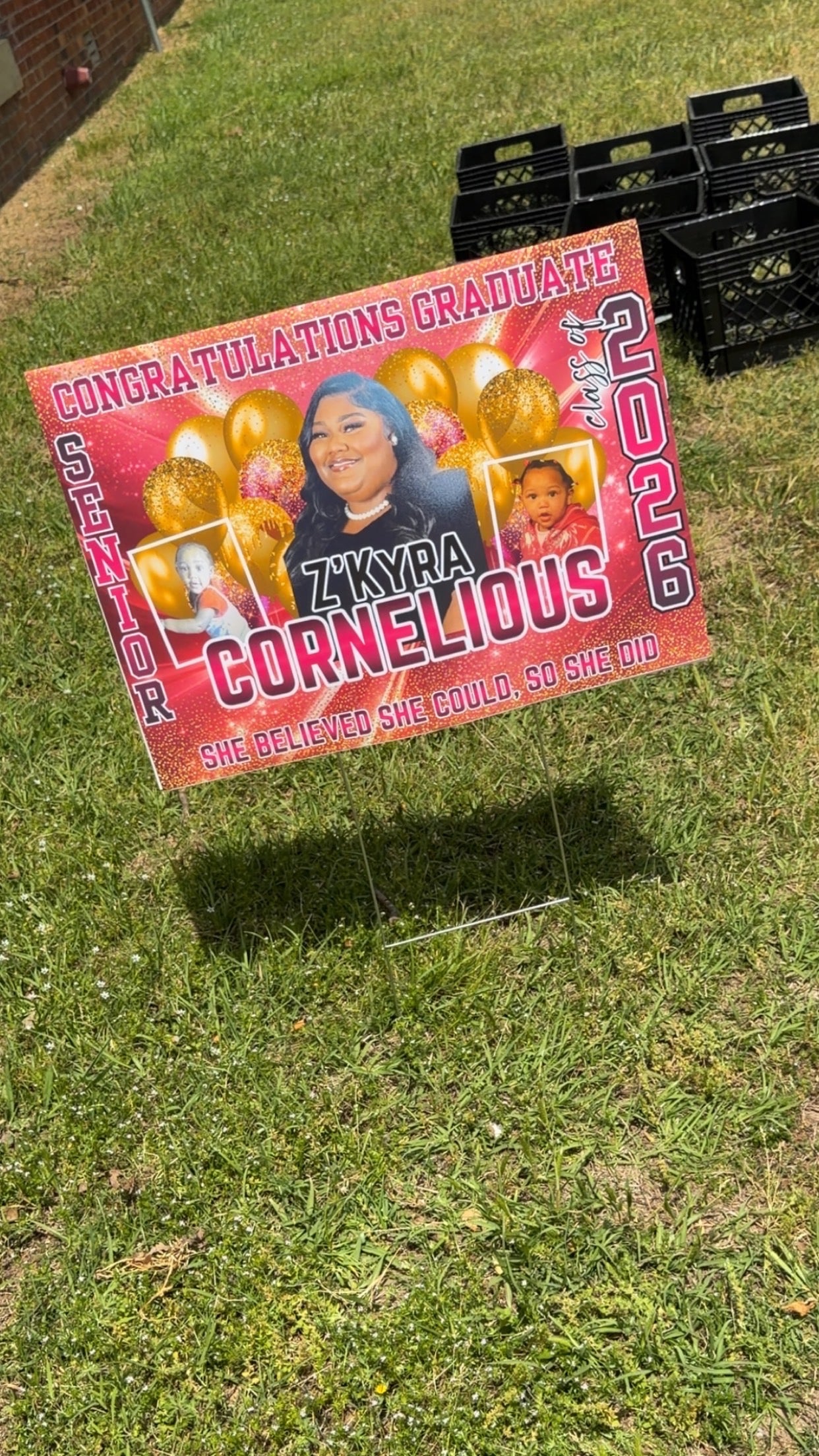 Double Sided Yard Sign