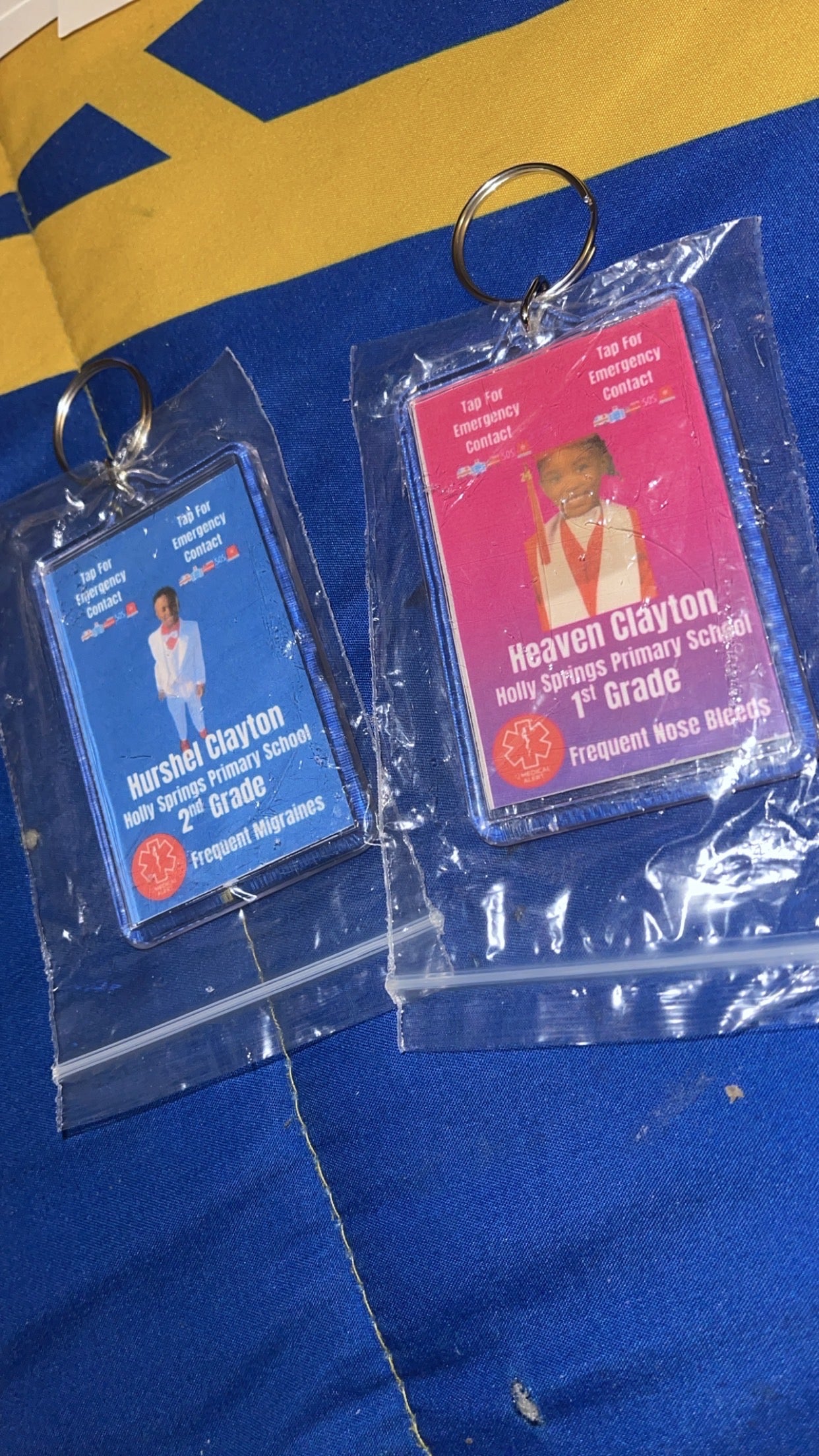 Emergency Tap Keychain