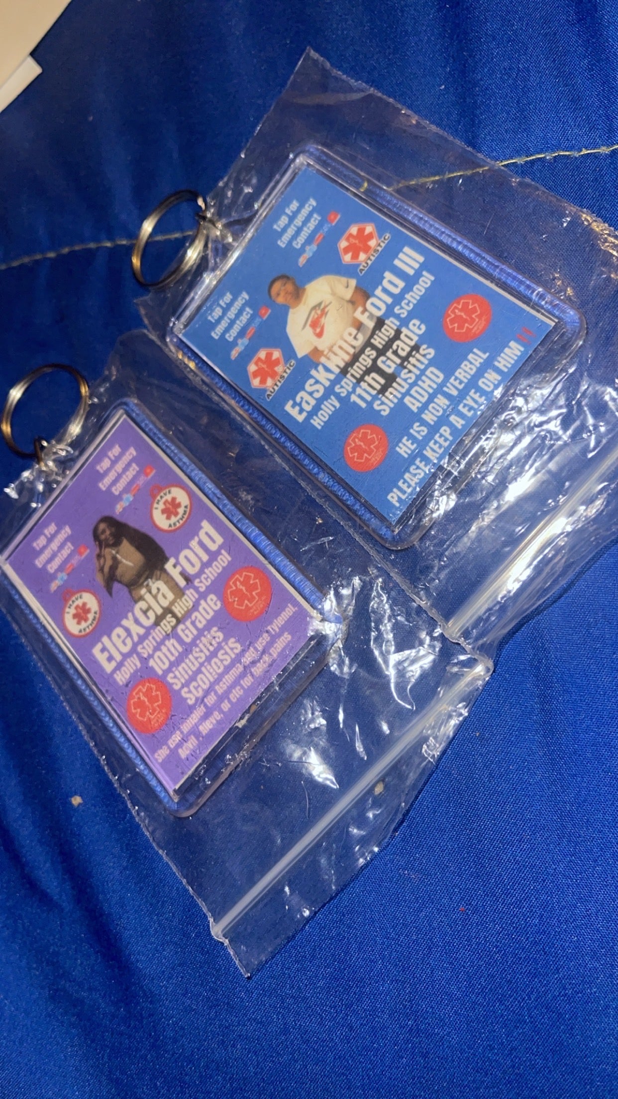 Emergency Tap Keychain
