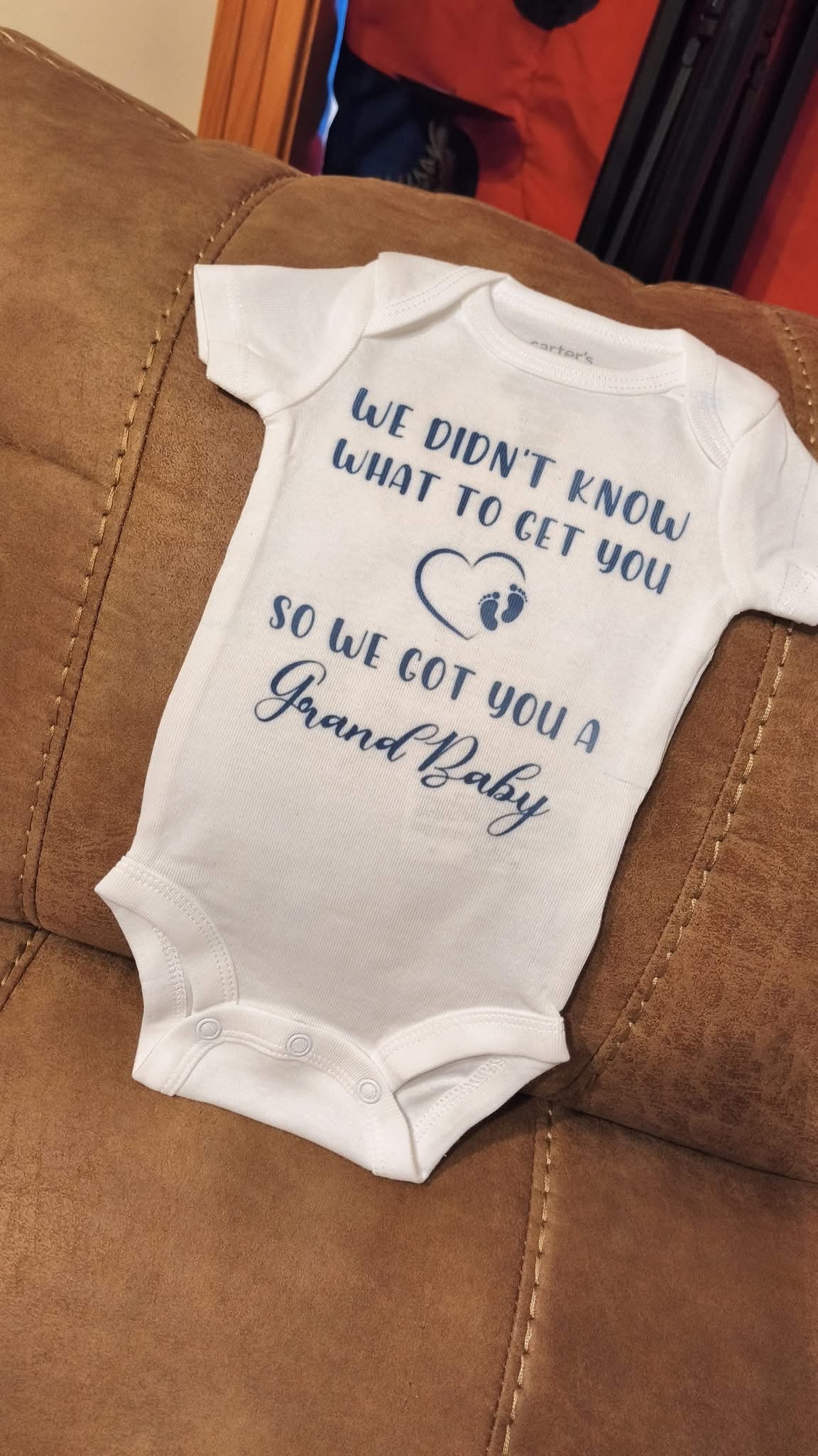 Baby Announcement Onesie