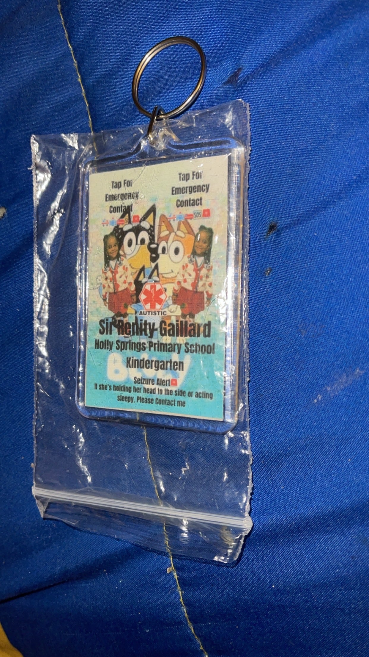 Emergency Tap Keychain