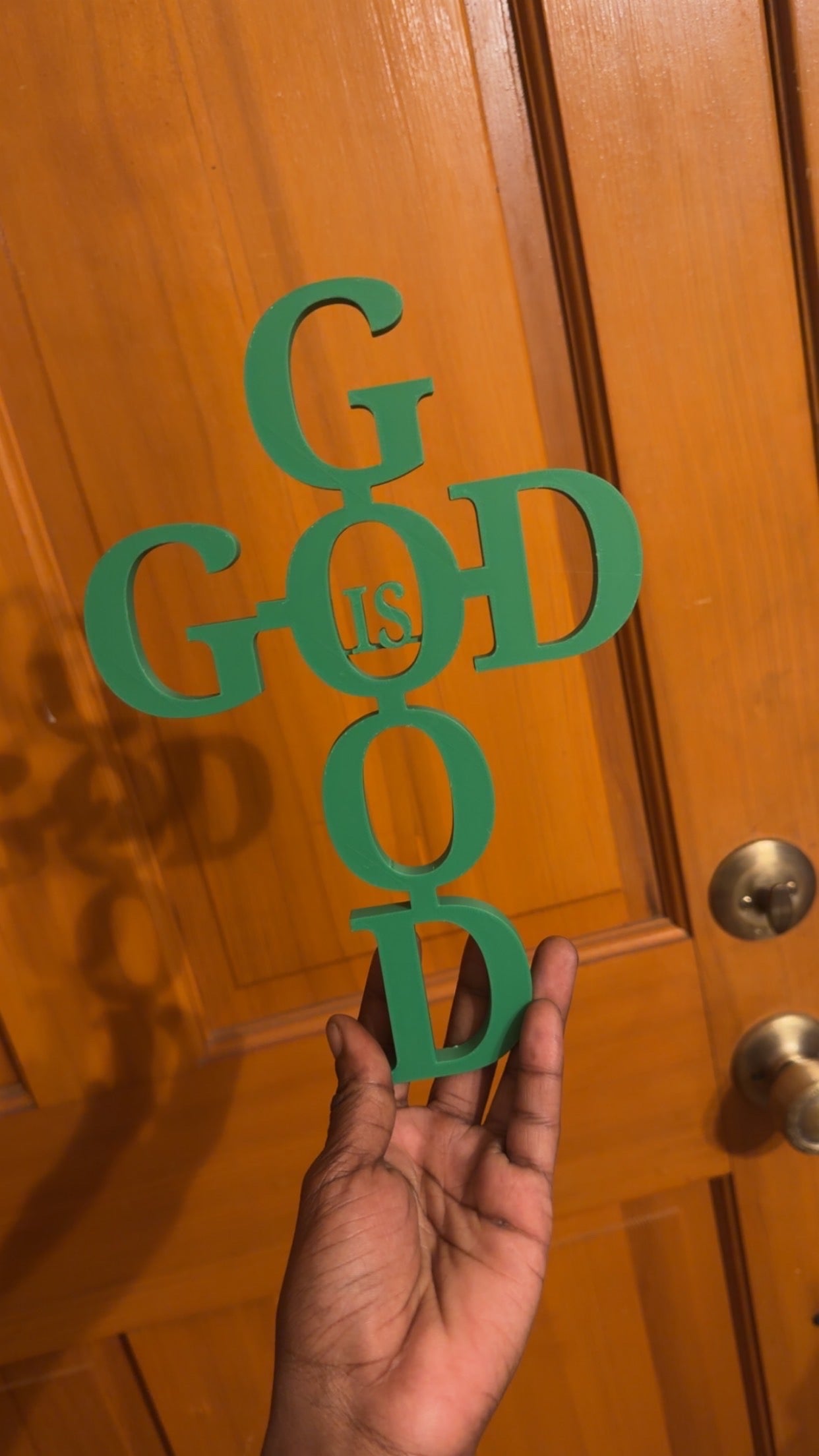 God Is Good Decor
