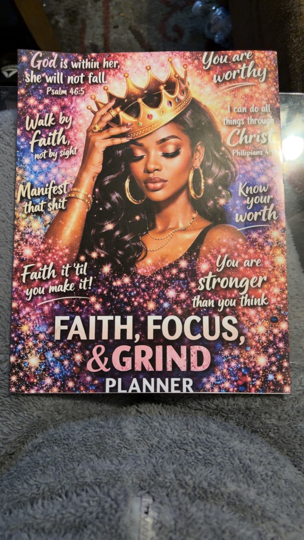 Faith, Focus,& Grind Planner