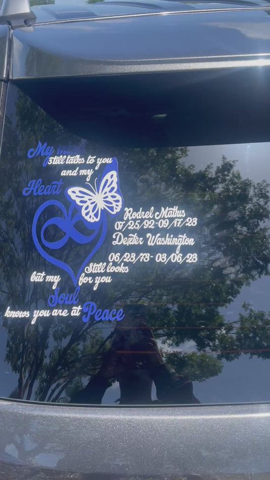 Personalized Car Decal