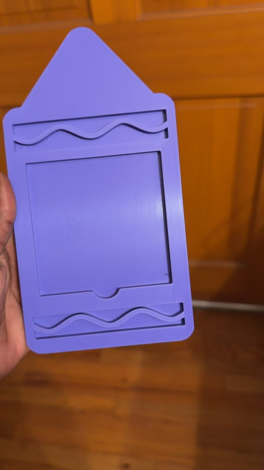 Crayon Sticky Note Holder